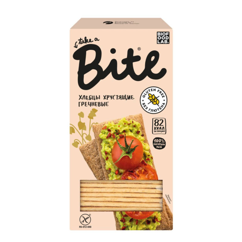 Хлебцы хрустящие гречневые, 150 гр