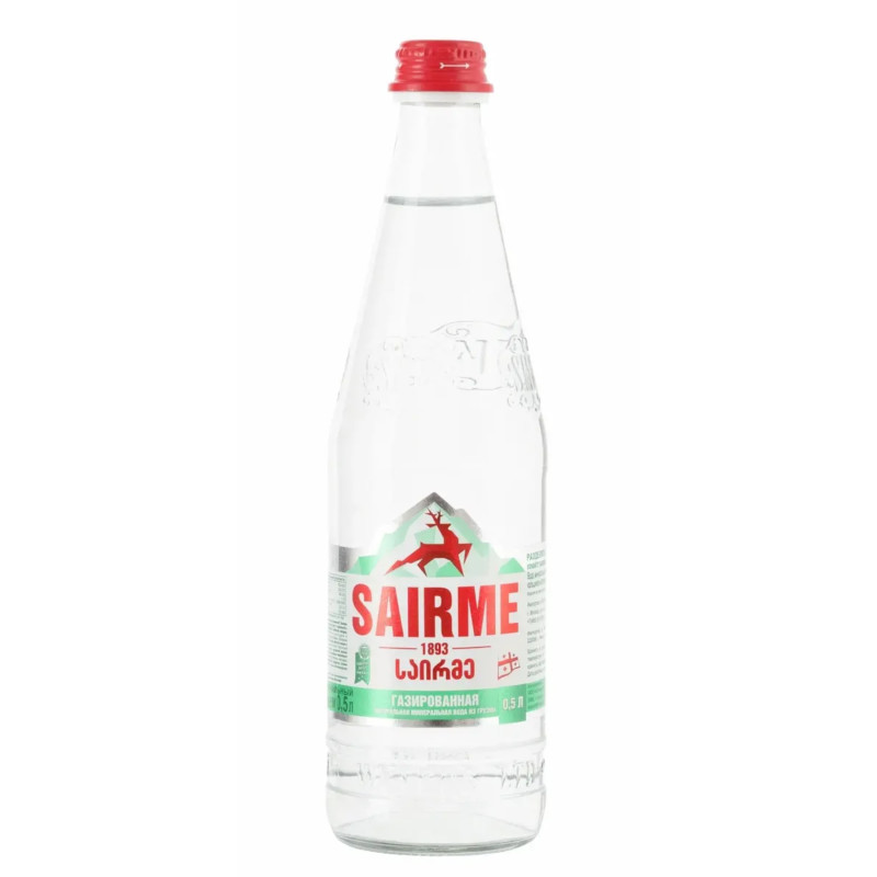 Вода газированная Sairme, 500 мл