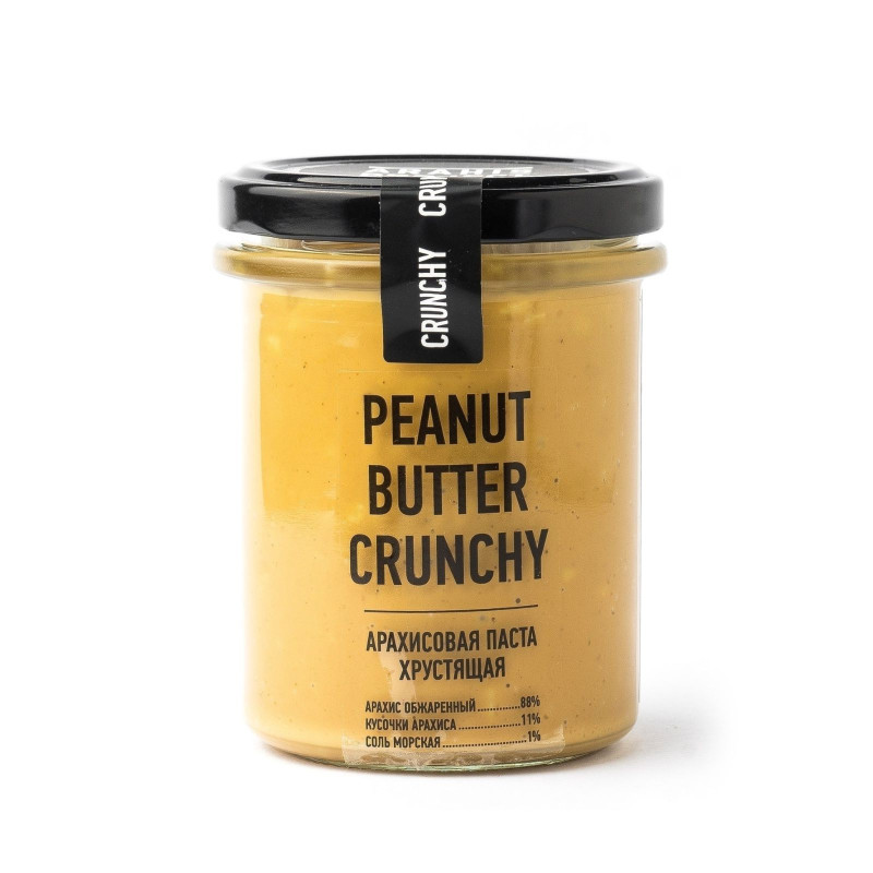 Паста арахисовая хрустящая, 235 г