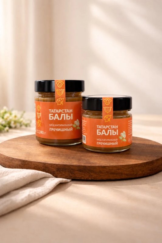 Мед гречишный, 240 г