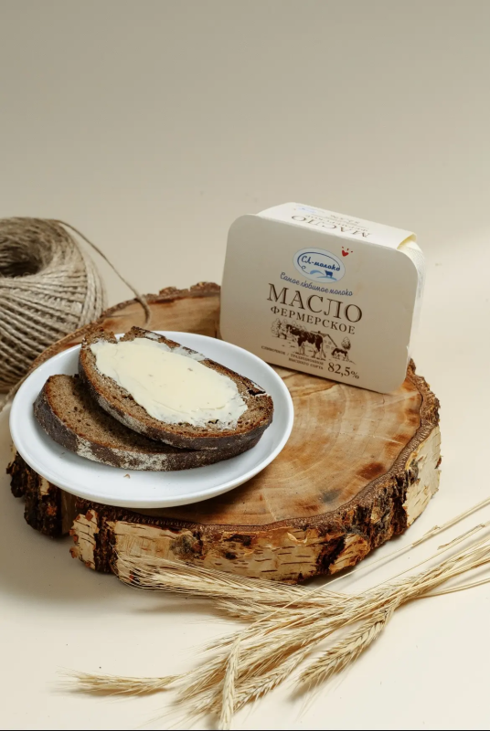 Масло сливочное традиционное (СЛ-Молоко) 82,5%, 200 г