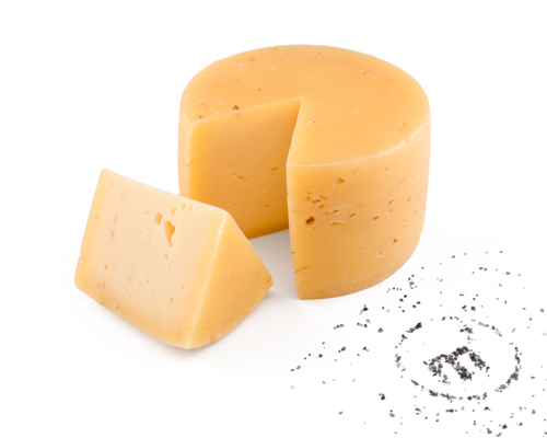 Сыр полутвердый Качотта с пажитником (Ферма М2)