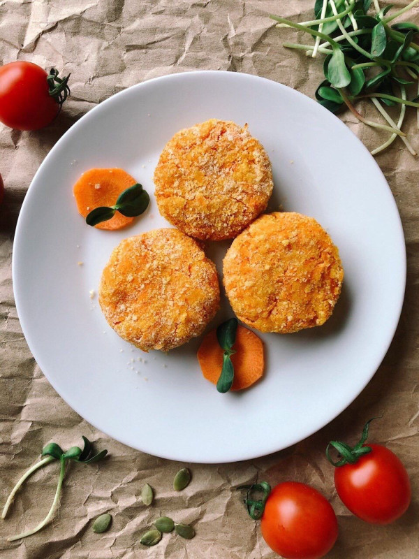 Биточки постные морковные 50 гр