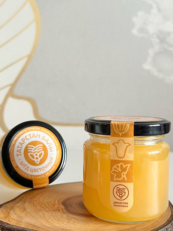 Мед цветочный (КФХ Зарипов), 240 г