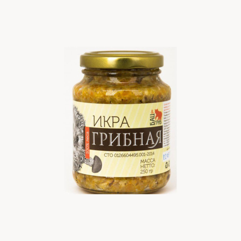 Икра грибная, 250 гр