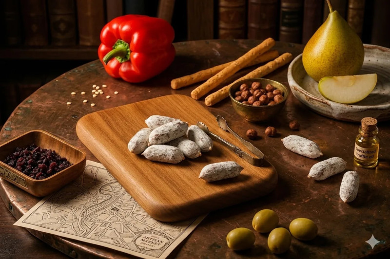 ***Колбаса с/в фуэт мини классический Карнеззо, 100 г