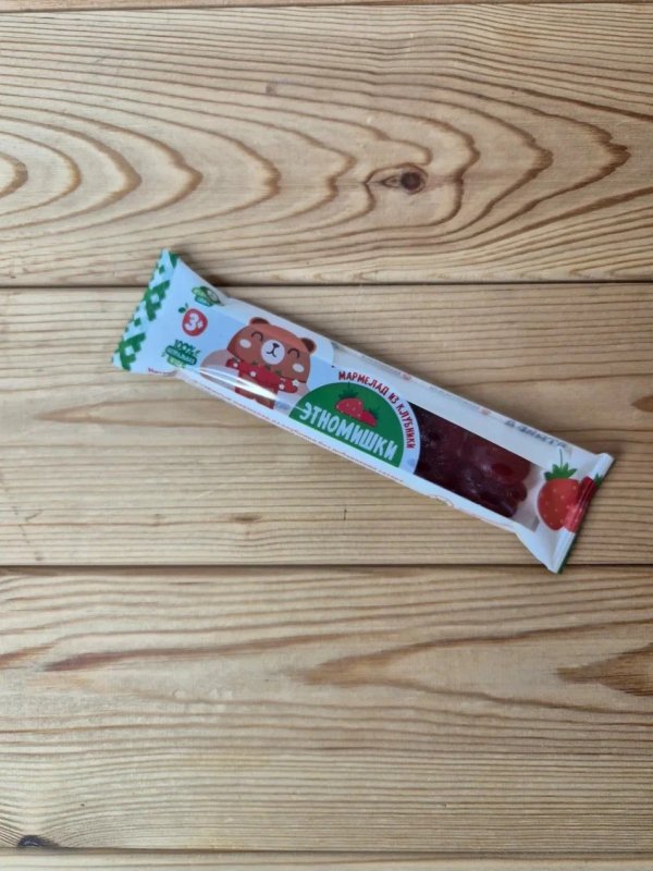 Мармелад Этномишки из клубники, 60 г