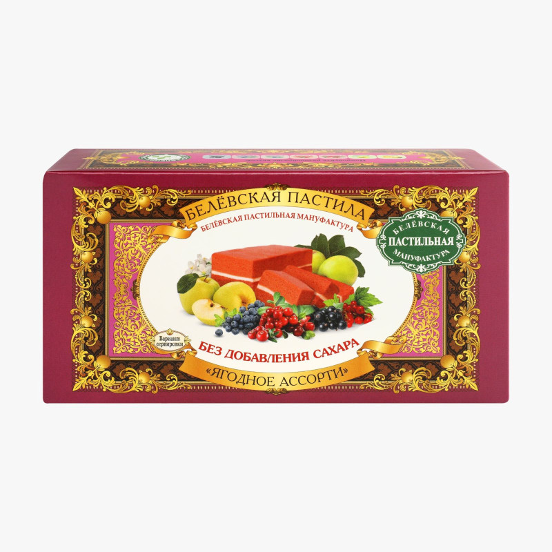 Пастила Белевская ягодное ассорти, 100 г