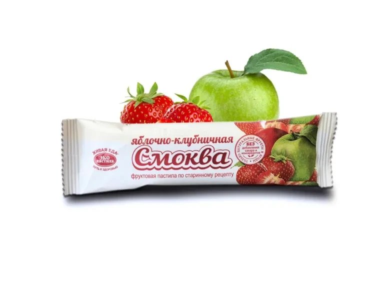 Смоква яблочно-клубничная, 30 г