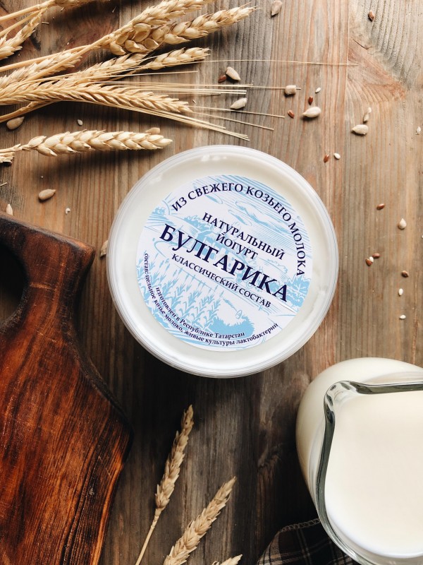 Йогурт козий Булгарика термостатный, 200 мл
