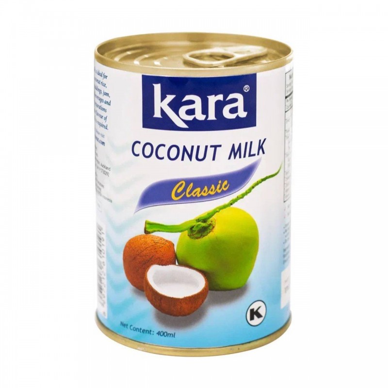 Молоко кокосовое KARA 17%, 400 мл