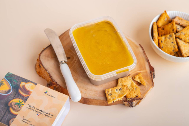 Парфе по-французски с апельсиновой глазурью 240 гр