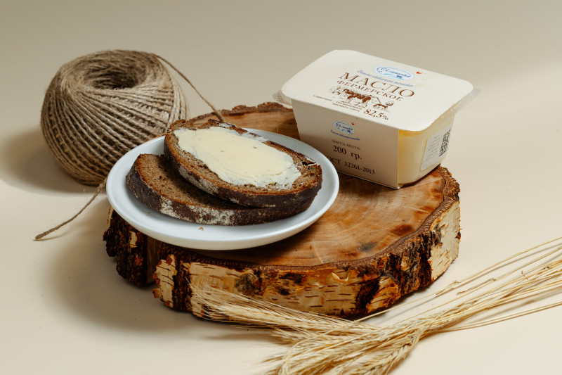 Масло сливочное 82,5%, 200 гр (СЛ-Молоко)