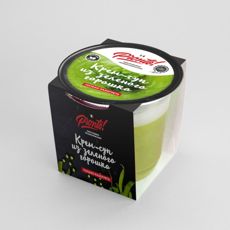 Крем-суп из зеленого горошка, 350 г
