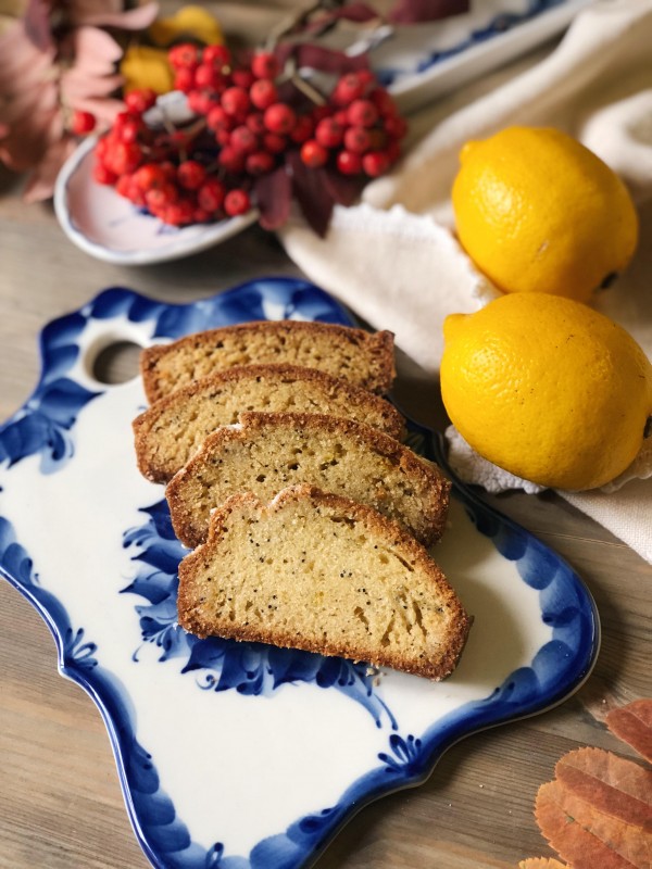 Кекс лимонно-маковый, 320±10 гр