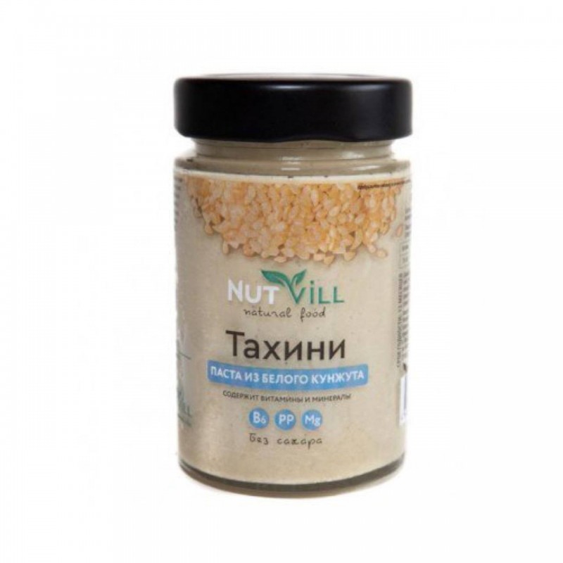 Паста Тахини из белого кунжута  Nutvill, 180 гр