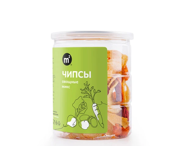 Чипсы овощные микс, 60 гр