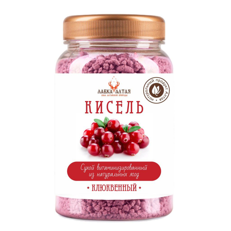 Кисель клюквенный, 250 гр