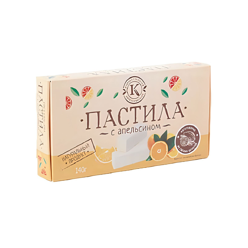Пастила с апельсином, 140 гр
