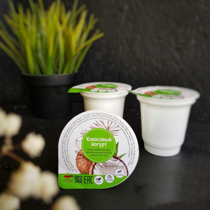 Йогурт кокосовый, 140 гр
