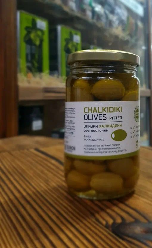 Оливки Халкидики б/к, 350 г