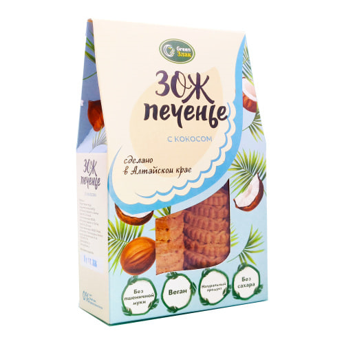 ^^Печенье био с кокосом, 150 г