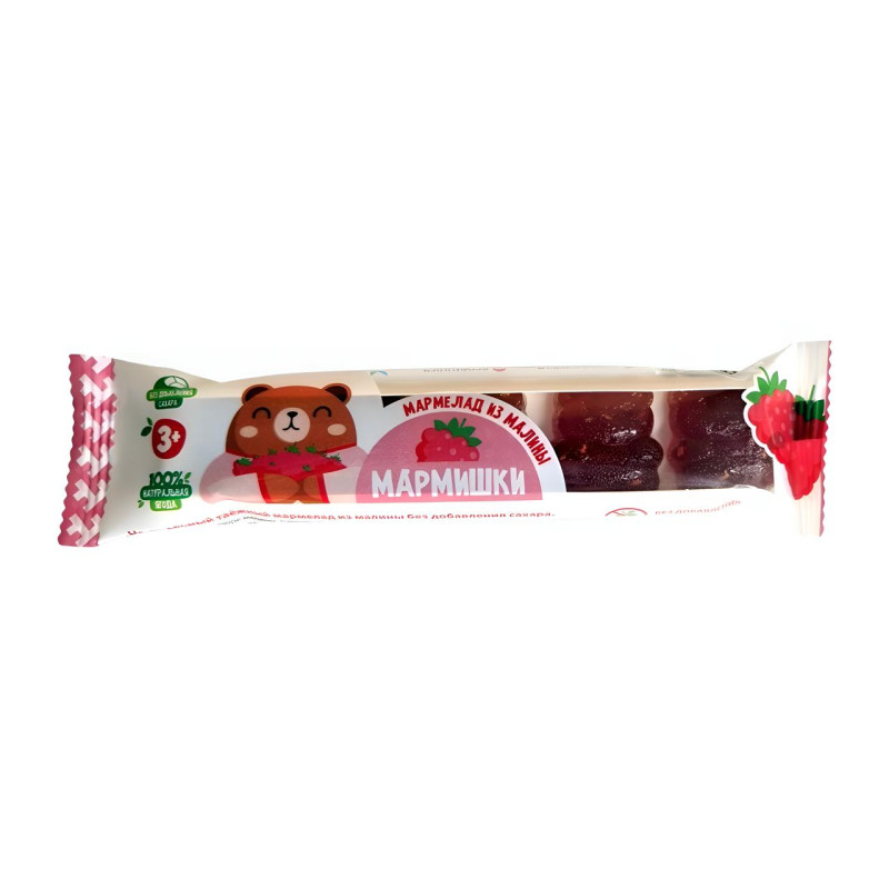 Мармелад Этномишки из малины, 60 гр