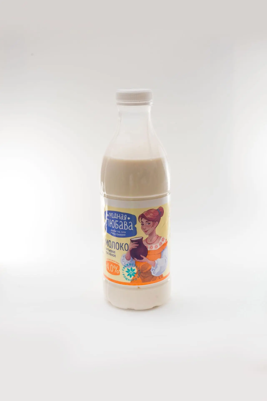 Молоко топленое мдж 4% (Молочная ферма), 900 мл
