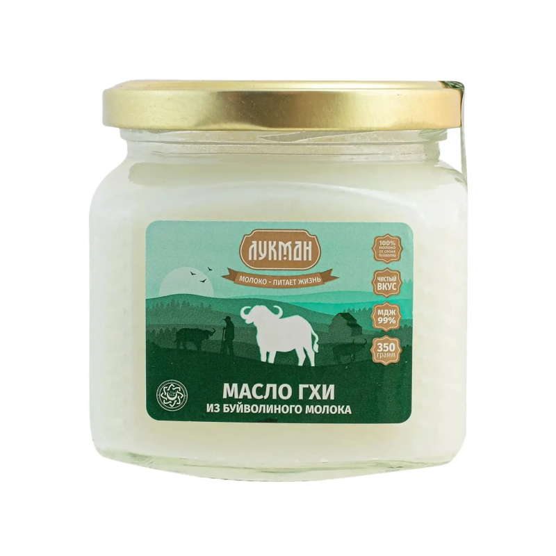 Масло топленое ГХИ из буйволиного молока (Лукман), 350 г