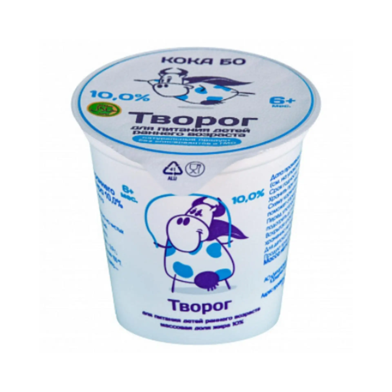 Творог детский 10% ДМК, 100 г