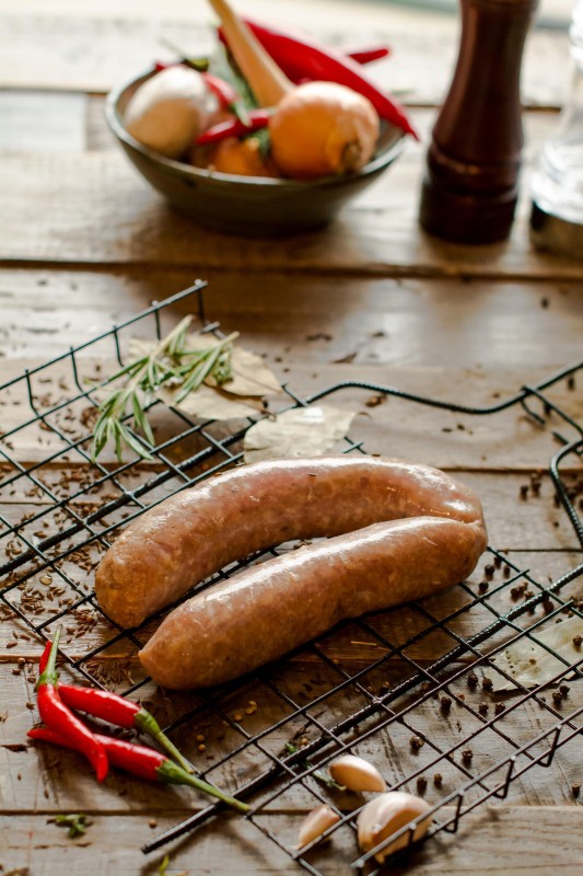 Колбаски-гриль куриные с сыром замороженные п/ф, 250±10 гр