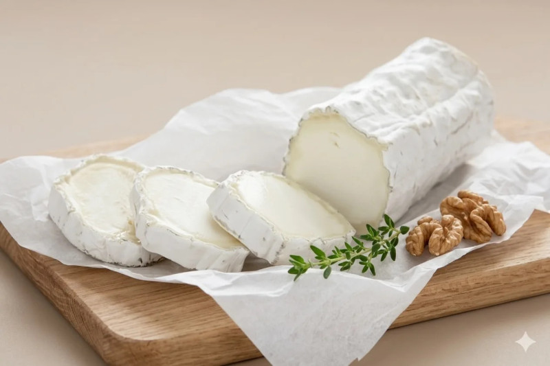 Сыр мягкий Мон флер из козьего молока 50%, 120 г