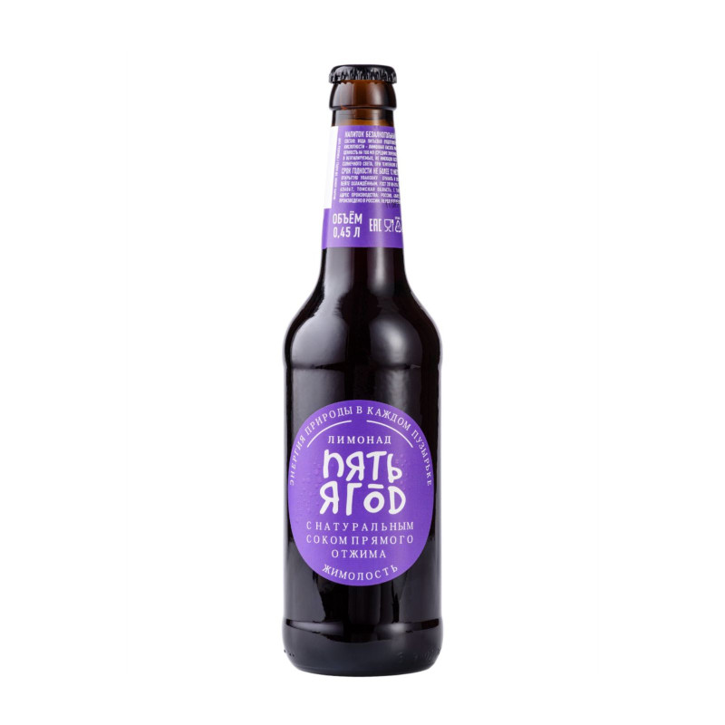 Напиток б/а жимолость, 450 мл