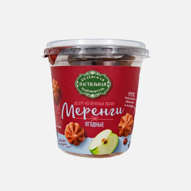 Меренга яблочная Ягодное ассорти, 35 г