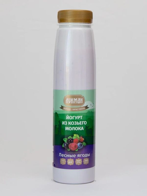 Йогурт из козьего молока Лесные ягоды 2,8-5,6%, 300 г