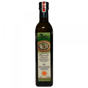 Масло оливковое Экстра Вирджин Mylos plus Organic стекло, 500 мл